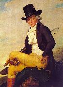 Jacques-Louis  David Monsieur Seriziat Spain oil painting reproduction